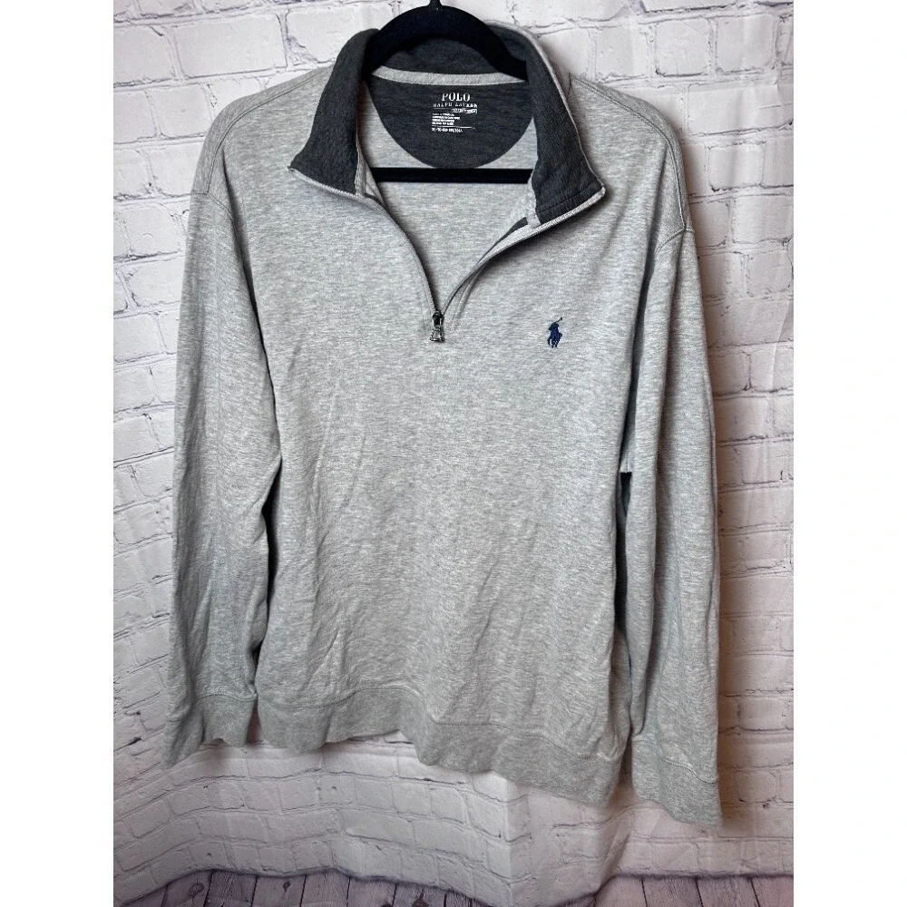 Polo Ralph Lauren Performance Pullover 1/4 Zip Sweater XL